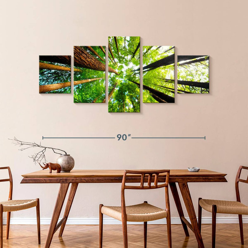 Ancient California Redwood, 42" H x 92" W