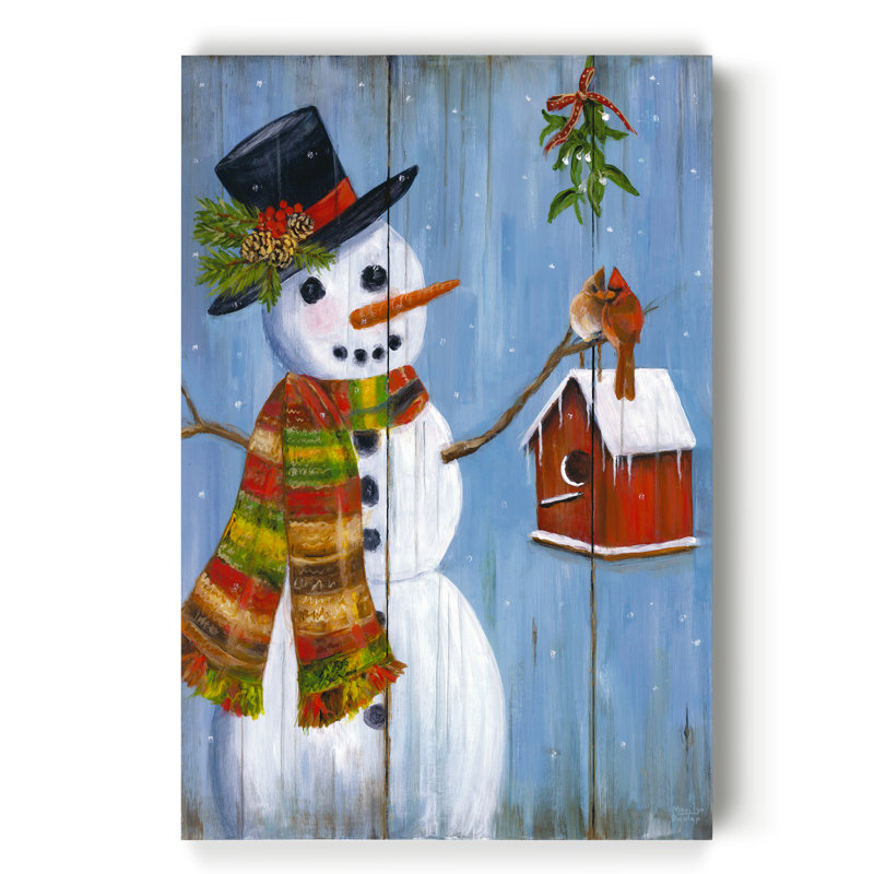 « winter baisers-gallery » par parvez taj,, impression sur toile tendue 1 pièce, H 48 po x l 36 po x P 1 po
