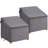 Patio Chair Cover Gray 2pcs(Set of 2)-2033617024