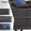 Chaise berçante rotative en osier d'extérieur Koba (ensemble de 2)-31052496-31052497
