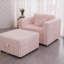 44,9 "doux et modulaire en rose - confortable et tendance pour la maison. Matériaux. Coussins lavables amovibles. Rangement hydraulique. Style contemporain. 2 chambres à coucher du salon extrêmement élégantes. Solide-133044548