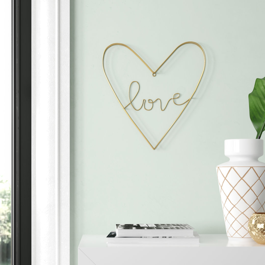 Amour Wire Wall Décor