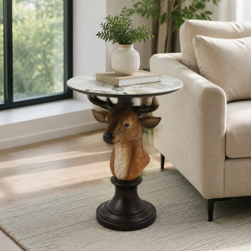 Table d'appoint, Blanc antique