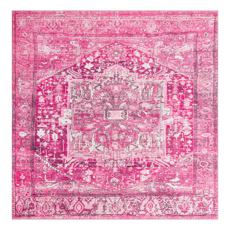 Oriental Indoor Rug, Square 7'10"