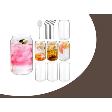 Ebern Designs Safran 2 - Piece 16oz. Glass Drinking Glass Glassware Set