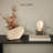 Fable Ecomix Table Vase with Wooden Frame Detail and Matte Finish-123273664