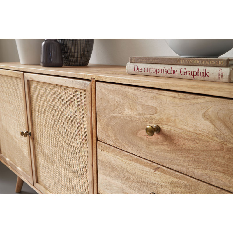 Sighwaldi 140cm Solid Wood Sideboard
