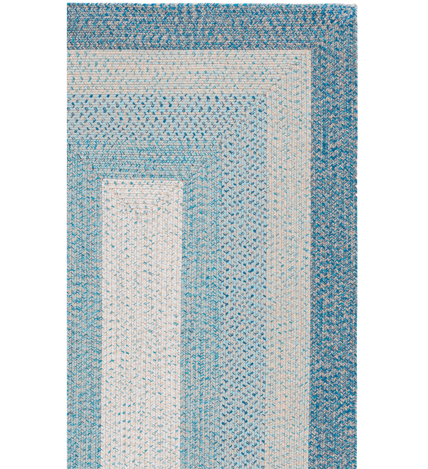 Washable Hand-Woven Chevron Rug, Rectangle 2' x 3'