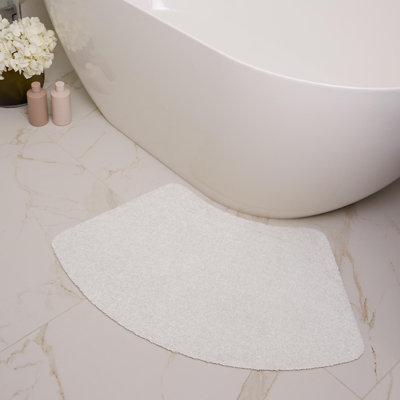 My Mat Soft Bathroom Curve bath mat