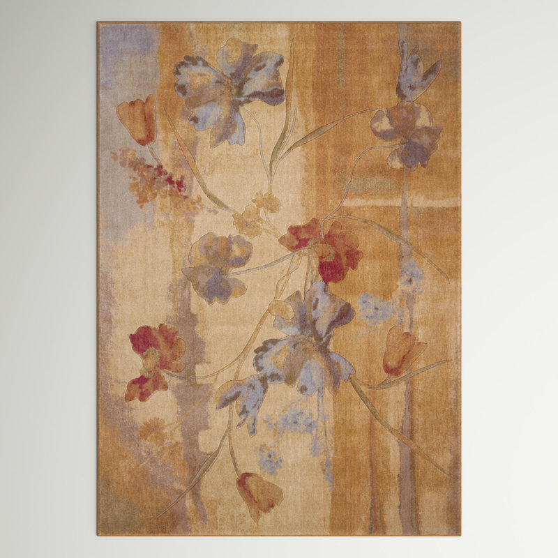 Arnim Floral Indoor Rug, Rectangle 6'7" x 9'7"