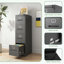 metal frame File Cabinet with 4 Drawers and Lock-2038105227