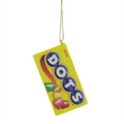 2.75" Candy Lane Tootsie Roll DOTS Original Gumdrop Candies Christmas Ornament