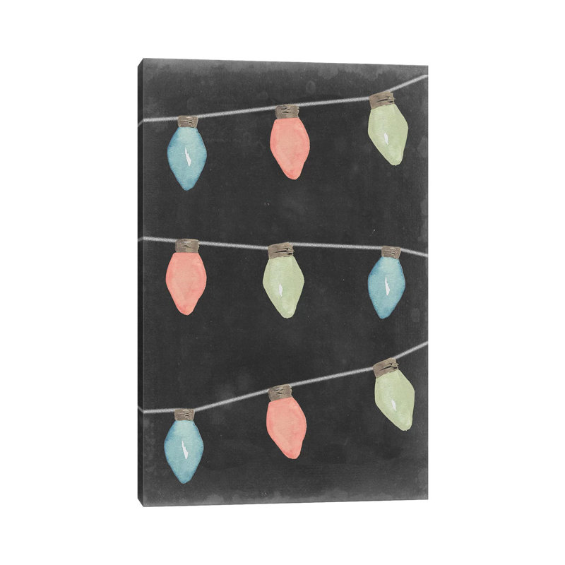 Christmas Glow Collection E by Grace Popp - Wrapped Canvas Print, 66.04 cm H x 45.72 cm W x 3.175 cm D