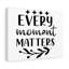 Citation inspirante, chaque instant est important, art mural