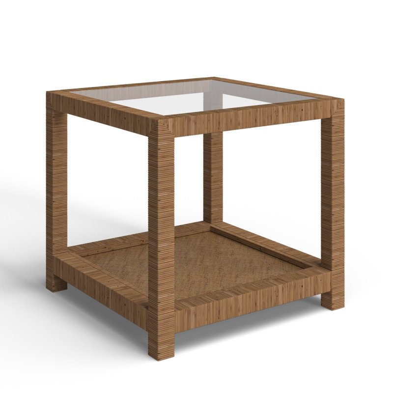 Adalard Glass End Table