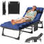 Méridienne pliante à 5 positions, chaise longue de patio pliante pour l'extérieur-65195217-101899067
