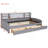 Upholstered Platform Bed With Drawers