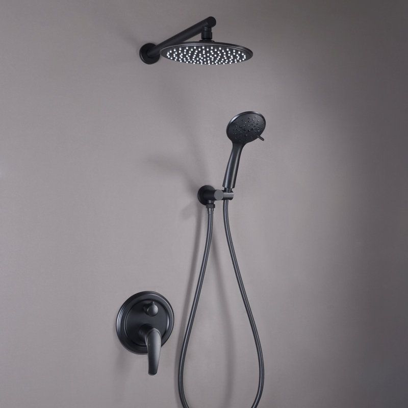 Système de douche complet avec valve brute