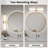 Dimmable LED Vanity Light Fixture With Acrylic Shade - Modern Bathroom Sconce For Mirror, Bedroom, And Living Room - Energy Efficient 36W 3000K Lighting-50450822-50450818