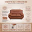 61 in. Reception Sofa