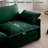 Kaoruko Oversized Modular Cushioned Sofa With Conversible Ottoman, 3-seater Sofa With 2 Footstools-103484711