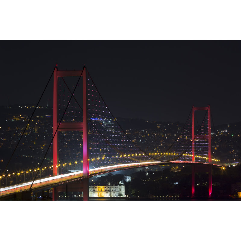 Alondra Bosphorus Bridge by Yusuftatliturk - Wrapped Canvas Print, 30cm H x 46cm W 3.8cm D