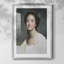Vintage Portrait Print LXV - impression encadrée