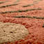 Clymer Hand Tufted Cotton Brown/Red Rug
