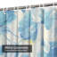 Rideau de douche avec 12 crochets-1548243511