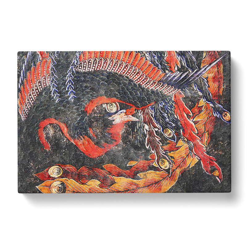 Phoenix by Katsushika Hokusai - Wrapped Canvas, 40cm H x 60cm W x 3cm D