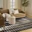 Tapis d'intérieur moderne gris anthracite James-639499998