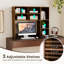 79cm H x 94cm W Particle Board Bookcase