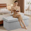Repose-pieds standard capitonné de 43 po de largeur avec rangement-971185985