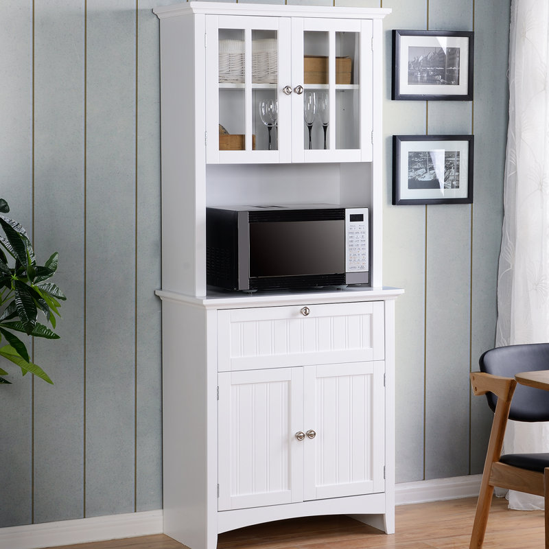 Sorens 70.25'' Kitchen Pantry, White