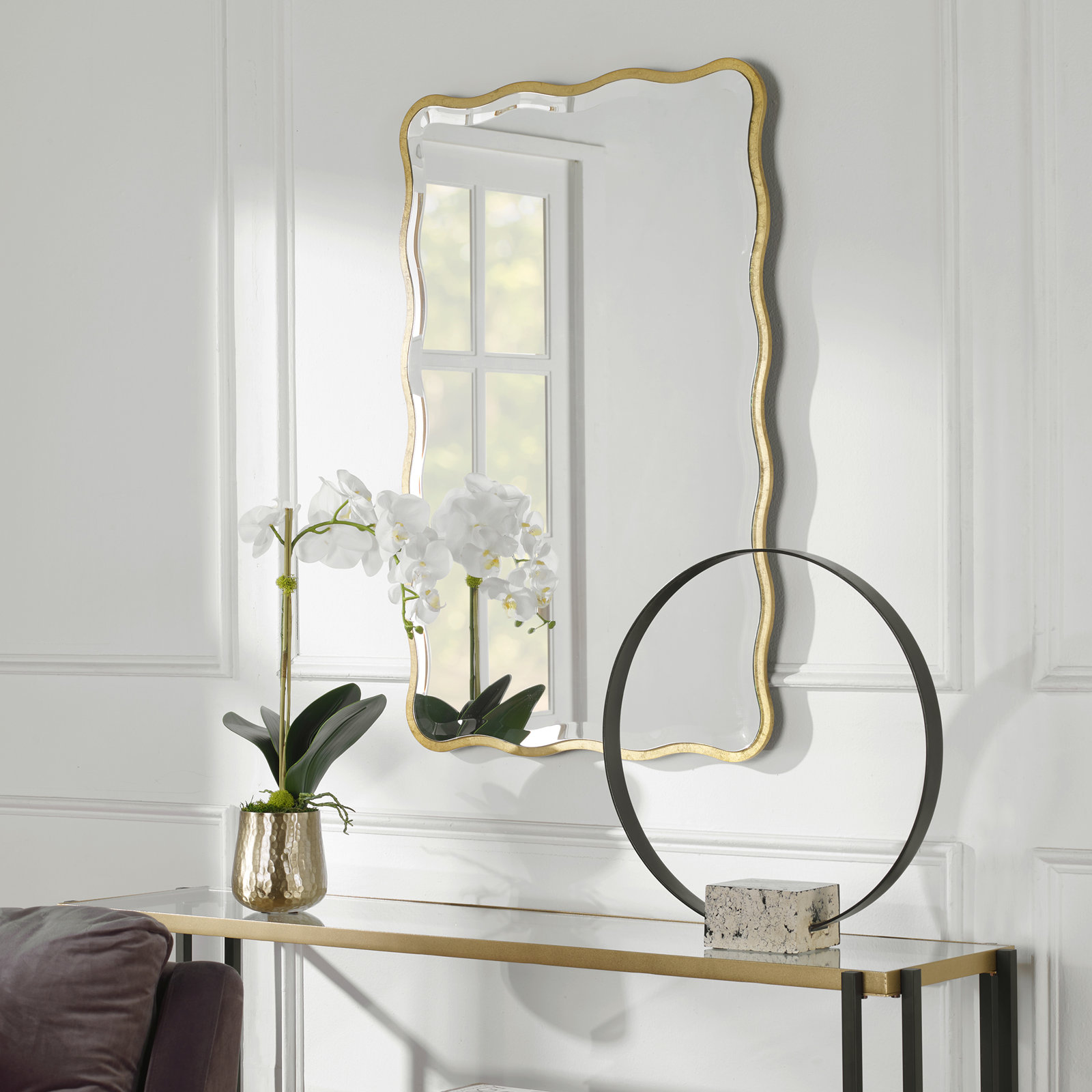 Wilmot Wavy Wall Mirror