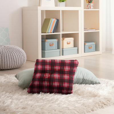 Housse de coussin de football carrée Atlanta