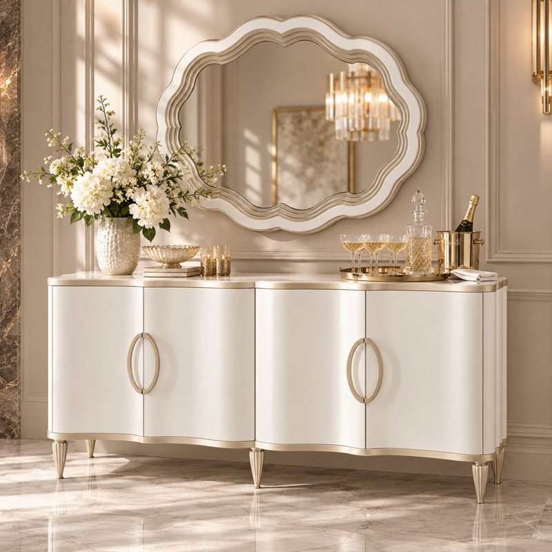 London Place Sideboard with Mirror