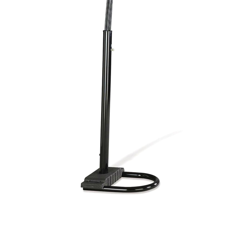 Lampe sur pied 5 lumières noir satiné