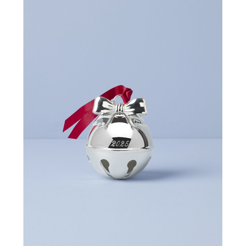 Ornement 2025 Jingle Bell Silverplate