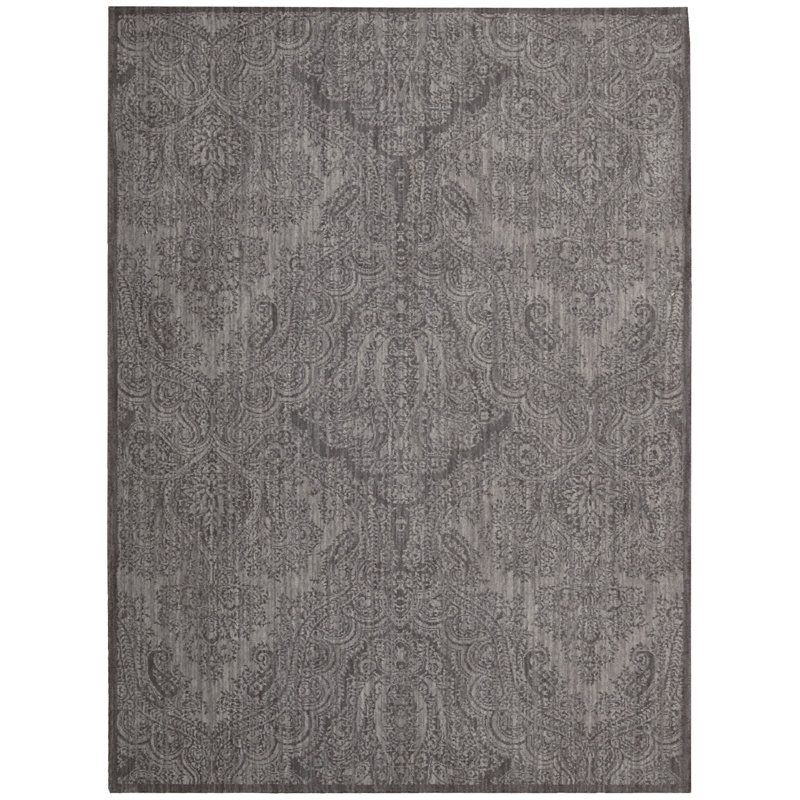 Majestic Pewter Rug, 3'6" x 5'6"