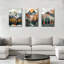 3 Piece Wrapped Canvas Print-1956594354