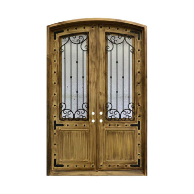Sonora Rustic Double Iron Door