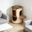 Table de bout multifonctionnelle en forme de sisal pour chat