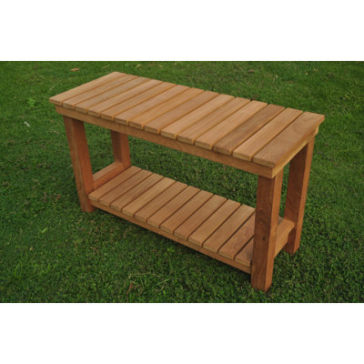 Macdougal Outdoor Teak Side Table