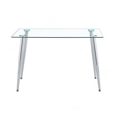 Table de salle à manger en verre