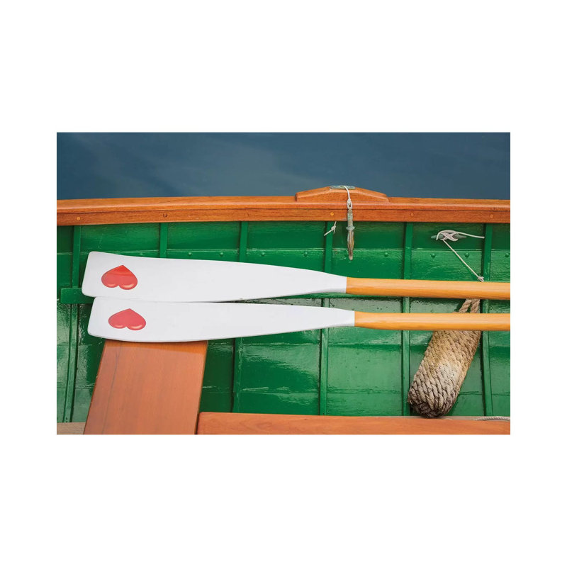 USA, Washington. Boat Detail At The Bainbridge Island Wooden Boat Festival by Jaynes Gallery - Wrapped Canvas Print