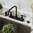 Kingston Brass Kaiser Two-Handle 2-Hole 8" Centerset Kitchen Faucet-92195314