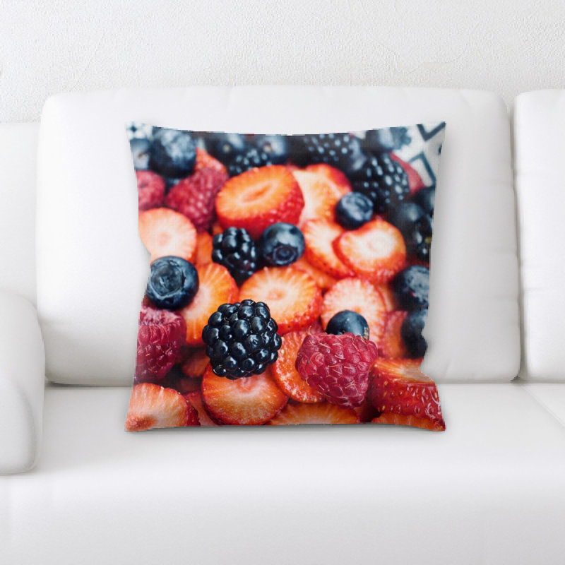 Coussin décoratif fruit