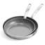 GreenPan Chatham Healthy Ceramic Nonstick Stainless Steel 2 Piece Frying Pan Set