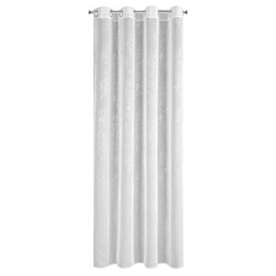 Anita 100% Polyester Sheer Curtain Single Panel